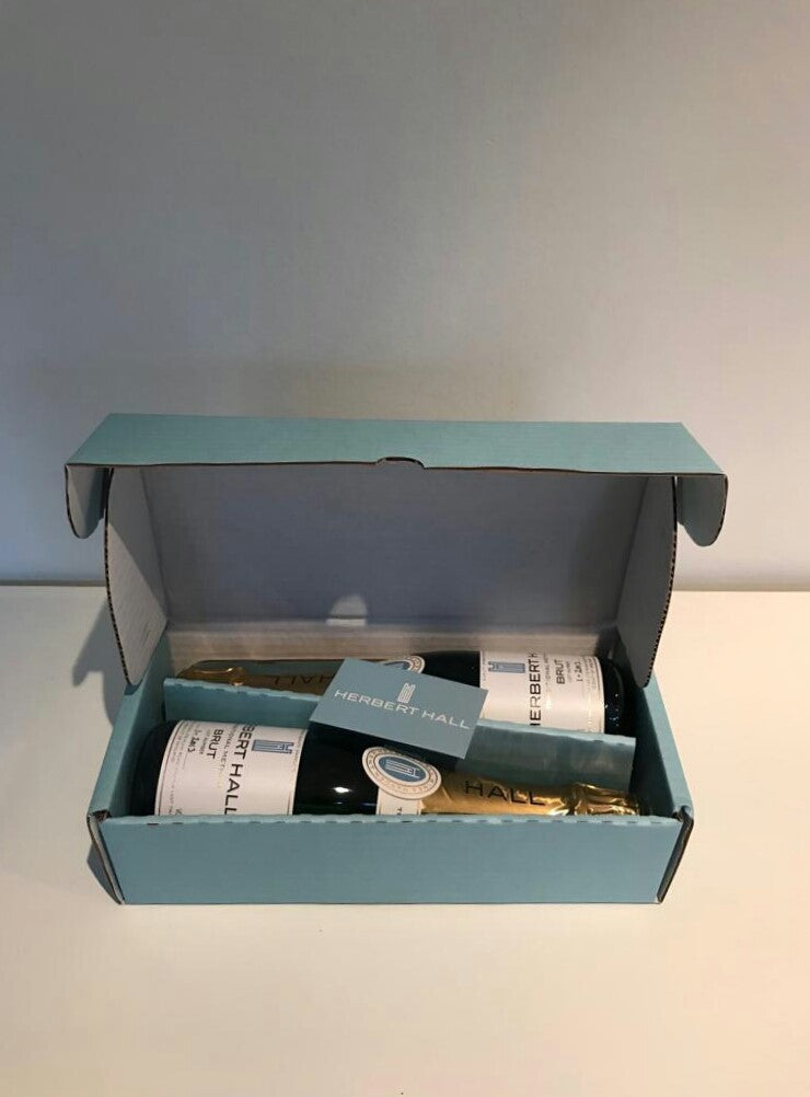 Herbert Hall Brut 2021 (Two half bottles) Herbert Hall Wines Limited